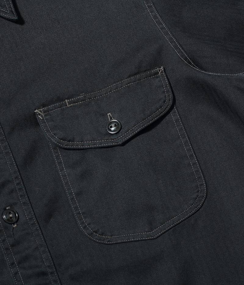 BR26081 / BUZZ RICKSON'S HERRINGBONE WORK SHIRTS