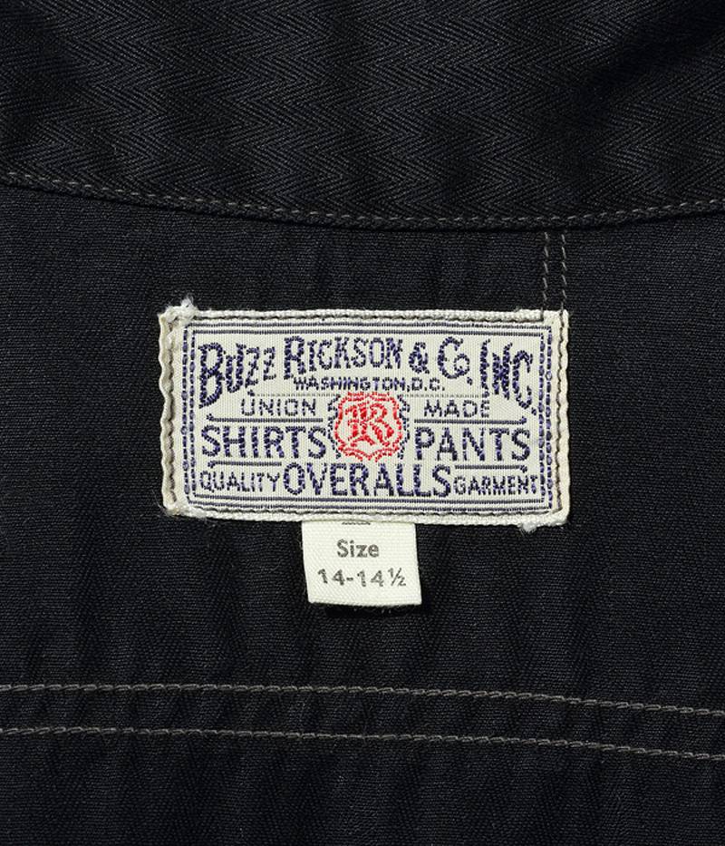 BR26081 / BUZZ RICKSON'S HERRINGBONE WORK SHIRTS