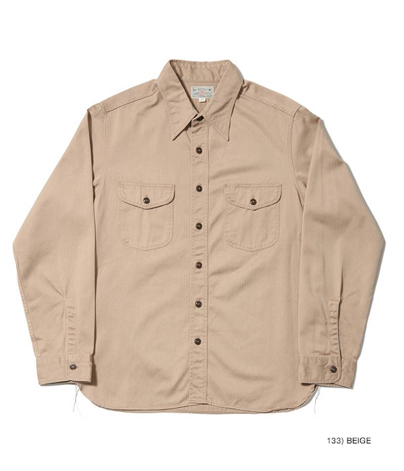 BR26081 / BUZZ RICKSON'S HERRINGBONE WORK SHIRTS
