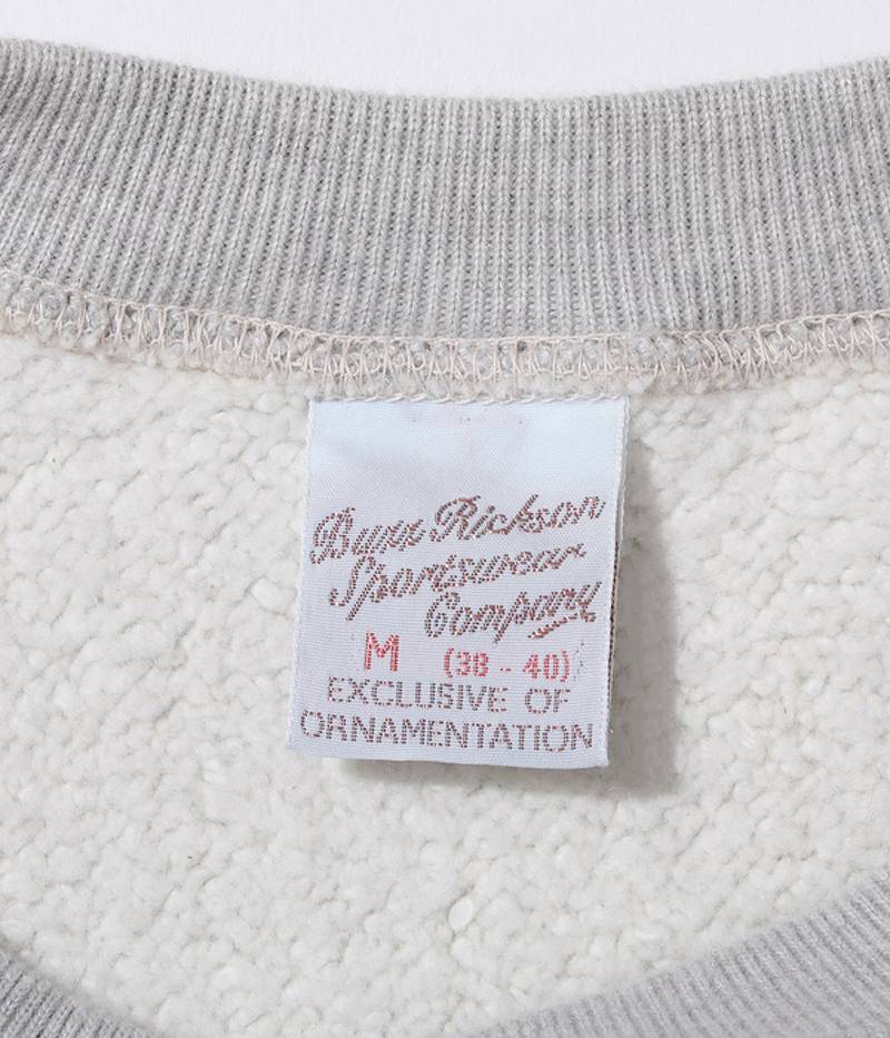 BR69139 / BUZZ RICKSON'S HORIZONTAL KNITTING SWEAT SHIRTS "ARMY WESTPOINT USMA"