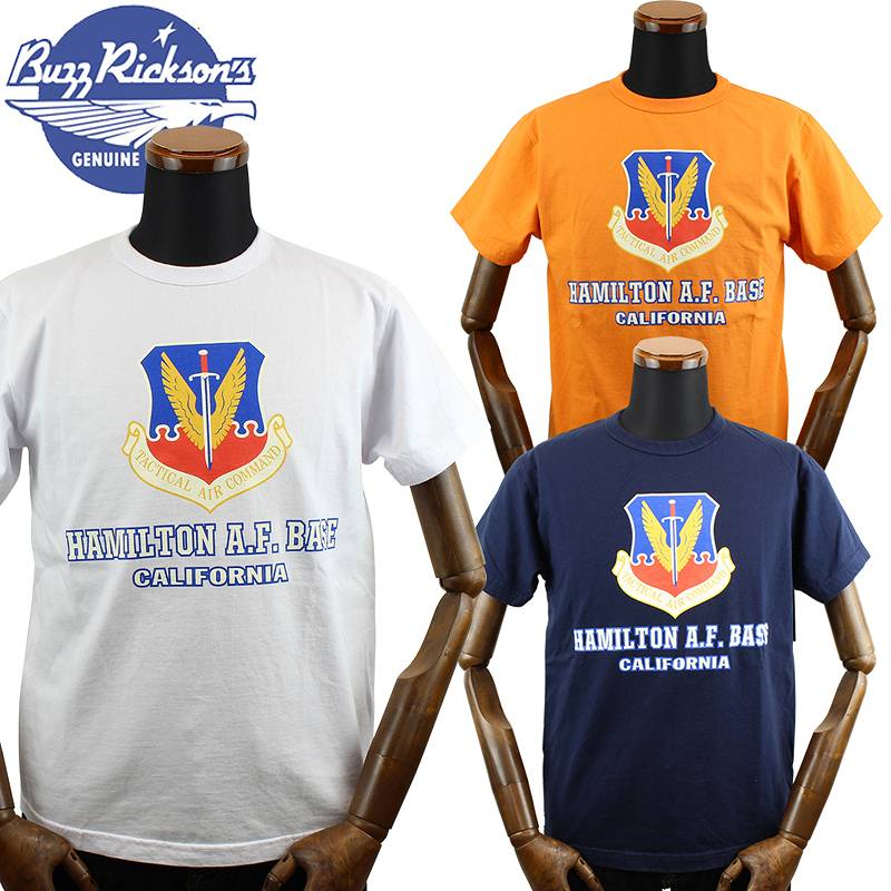 BR79123 / BUZZ RICKSON'S S/S MILITARY TEE "TACTICAL AIR COMMAND"