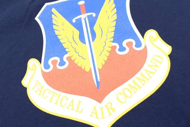 BR79123 / BUZZ RICKSON'S S/S MILITARY TEE "TACTICAL AIR COMMAND"