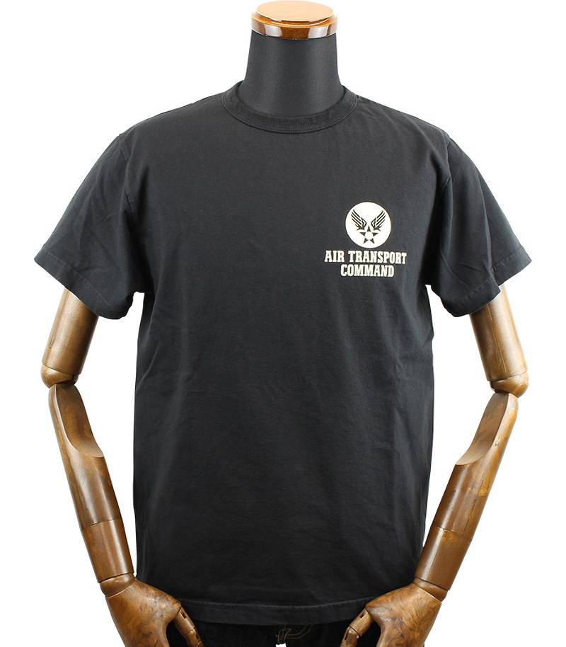BR79127 / BUZZ RICKSON'S S/S MILITARY TEE "HUMP TRIPS"