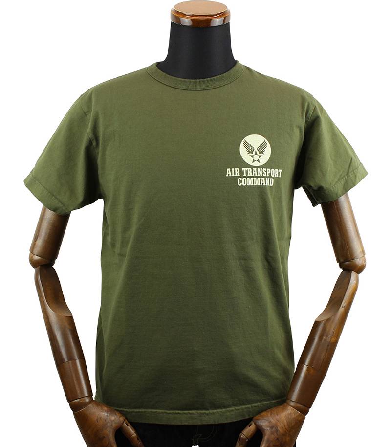 BR79127 / BUZZ RICKSON'S S/S MILITARY TEE "HUMP TRIPS"