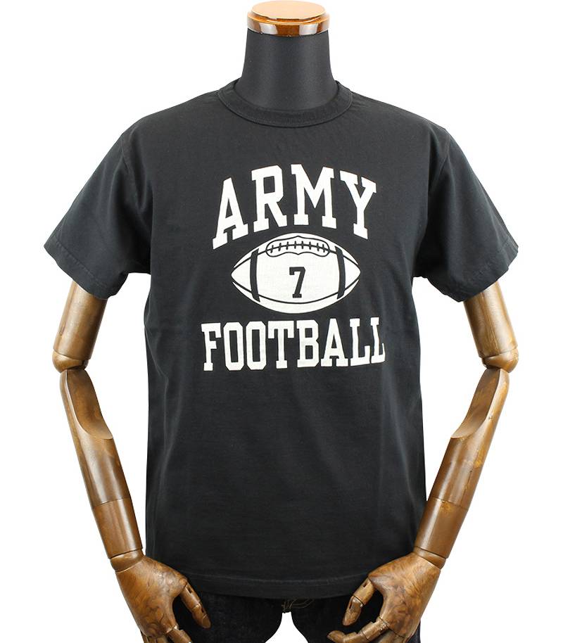 BR79129 / BUZZ RICKSON'S S/S MILITARY TEE "ARMY FOOTBALL"