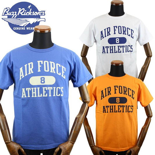 BR79130 / BUZZ RICKSON'S S/S MILITARY TEE "AIR FORCE ATHLETICS"