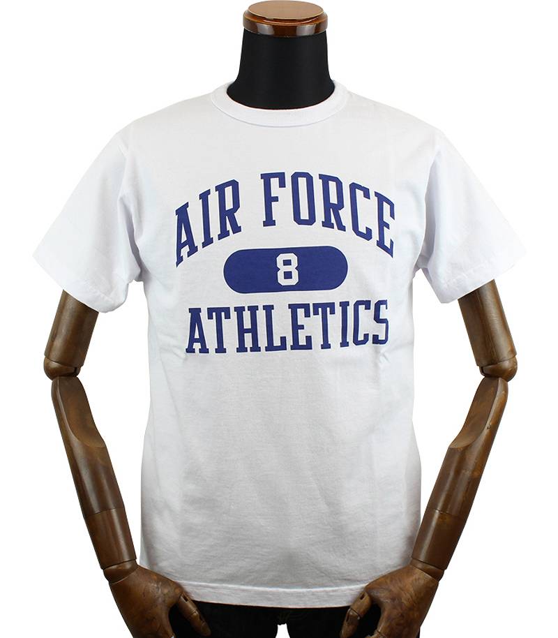 BR79130 / BUZZ RICKSON'S S/S MILITARY TEE "AIR FORCE ATHLETICS"