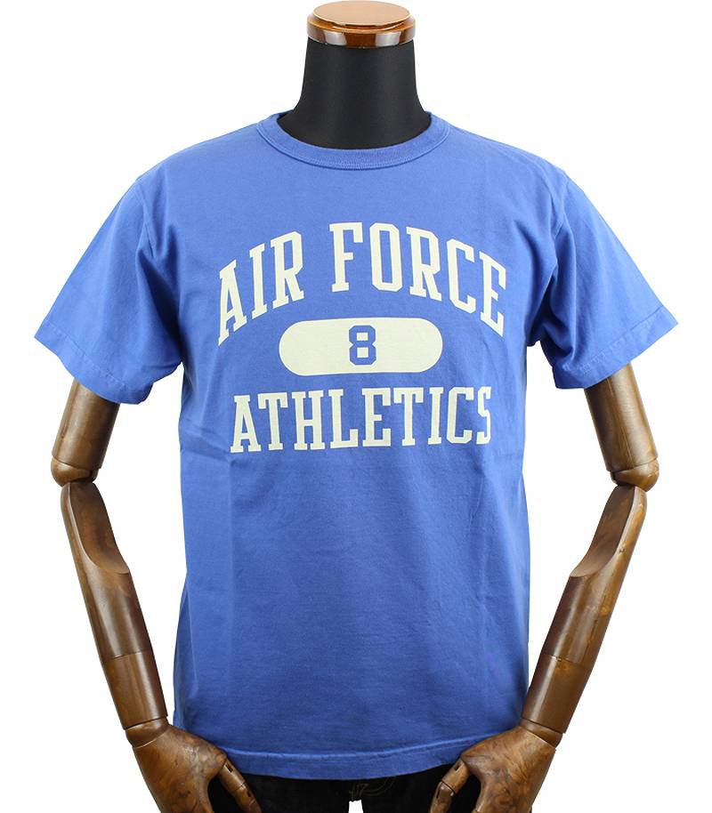 BR79130 / BUZZ RICKSON'S S/S MILITARY TEE "AIR FORCE ATHLETICS"