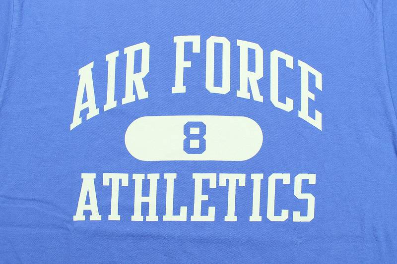 BR79130 / BUZZ RICKSON'S S/S MILITARY TEE "AIR FORCE ATHLETICS"