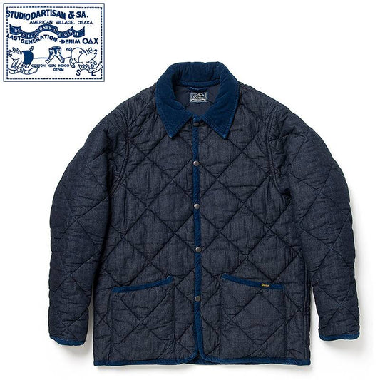 【D4511】 STUDIO D'ARTISAN DENIM QUILT JACKET