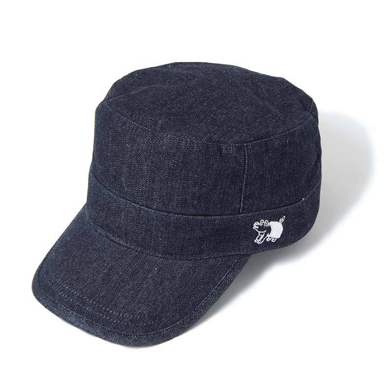 D7222 / STUDIO D'ARTISAN DENIM WORK CAP