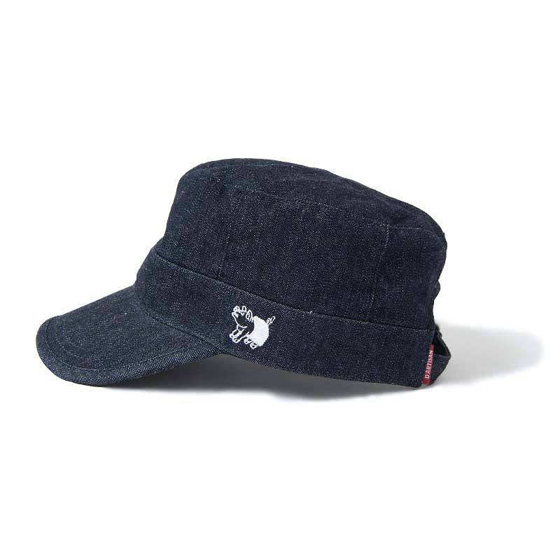 D7222 / STUDIO D'ARTISAN DENIM WORK CAP