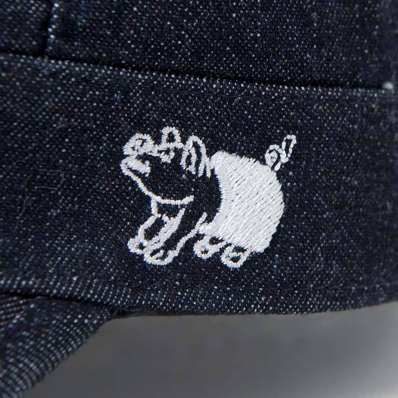 D7222 / STUDIO D'ARTISAN DENIM WORK CAP