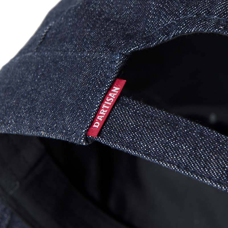 D7222 / STUDIO D'ARTISAN DENIM WORK CAP