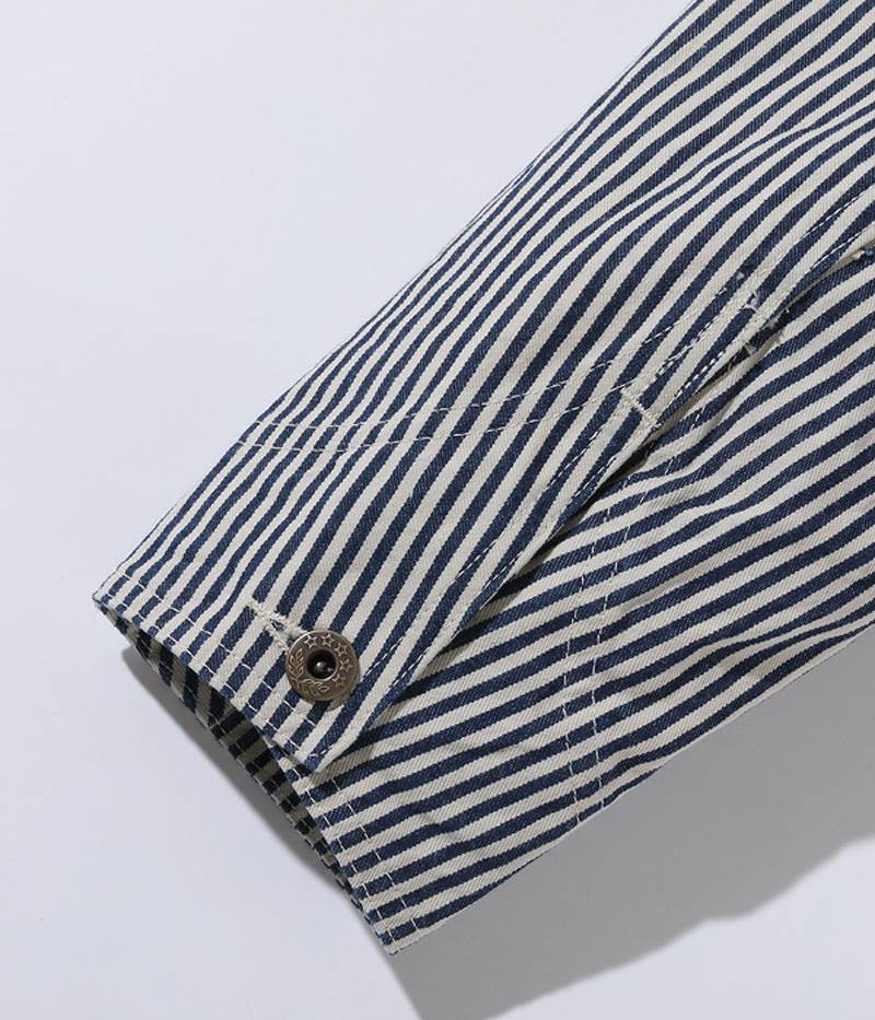 HD15235 / HEADLIGHT 11oz. EXPRESS STRIPE WW II WORK COAT