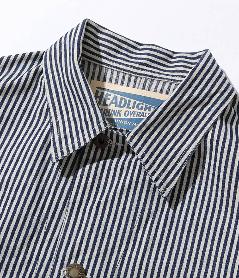 HD15235 / HEADLIGHT 11oz. EXPRESS STRIPE WW II WORK COAT