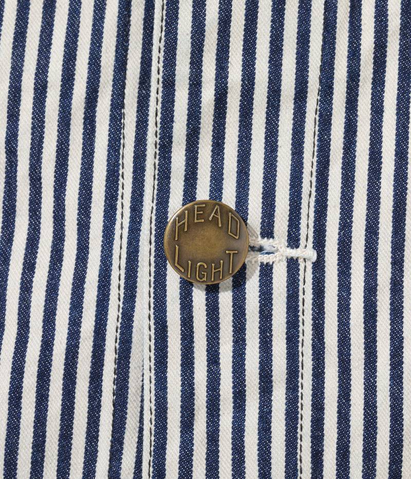 HD15235 / HEADLIGHT 11oz. EXPRESS STRIPE WW II WORK COAT