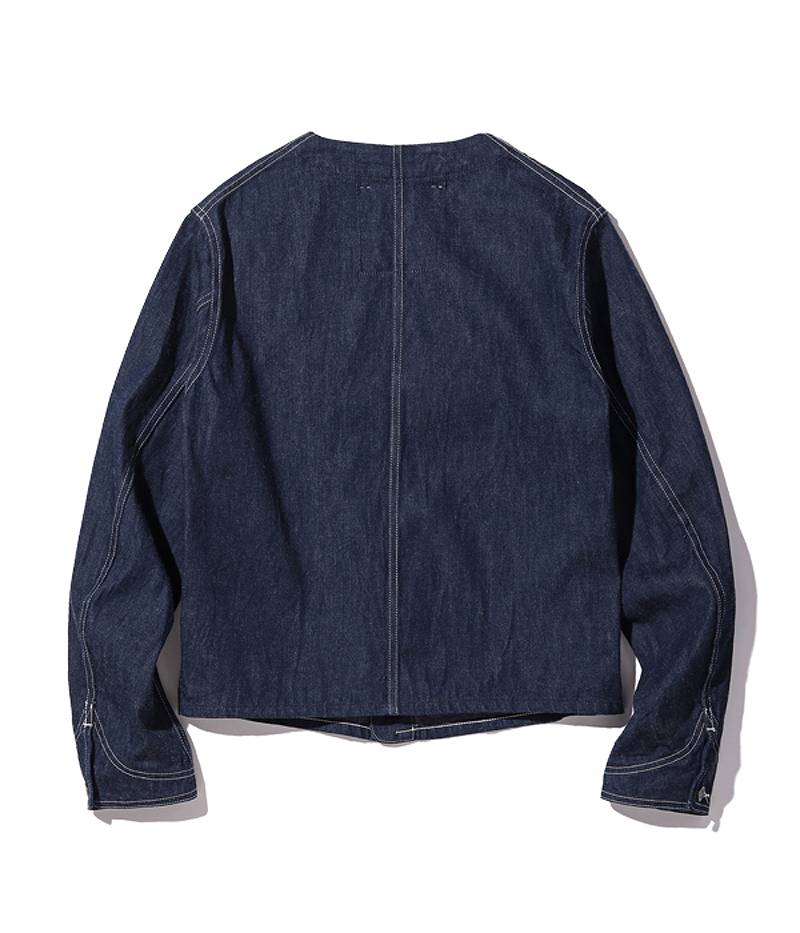 HD15236 HEADLIGHT 10oz. BLUE DENIM VEST (FULL SLEEVES)