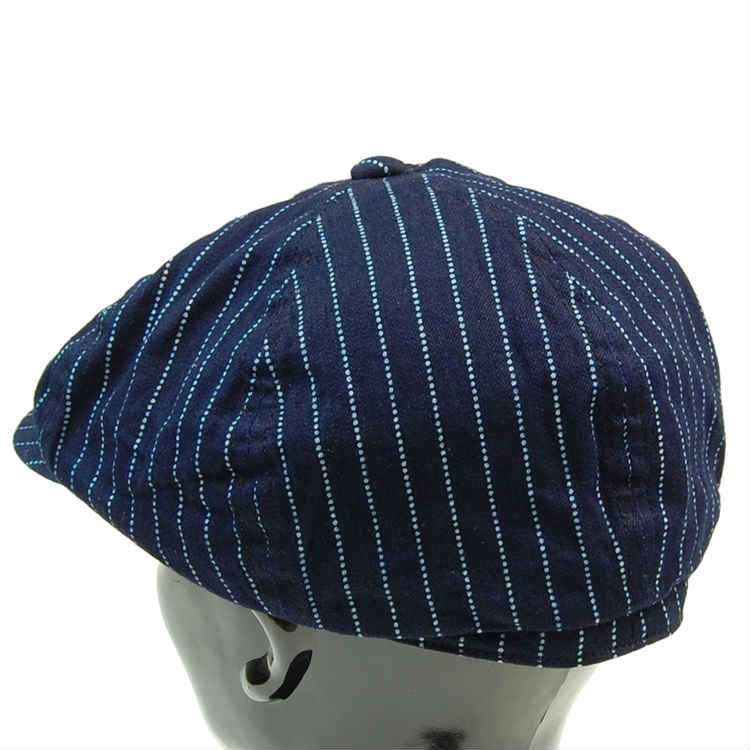SC02070 / SUGARCANE 9oz. WABASH STRIPE APPLEJACK CAP