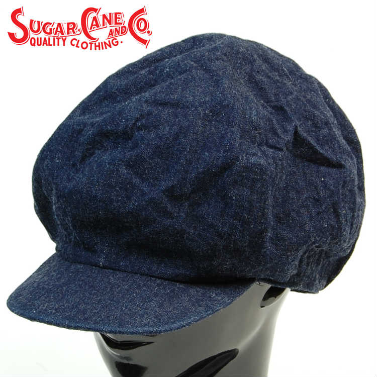 SC02410 / SUGAR CANE DENIM CASQUETTE