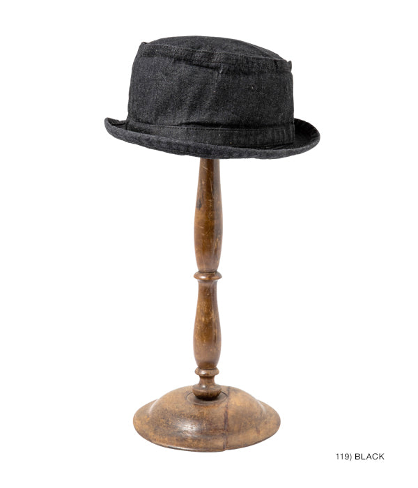 SC02466 / SUGARCANE 10oz. Denim Porkpie Hat