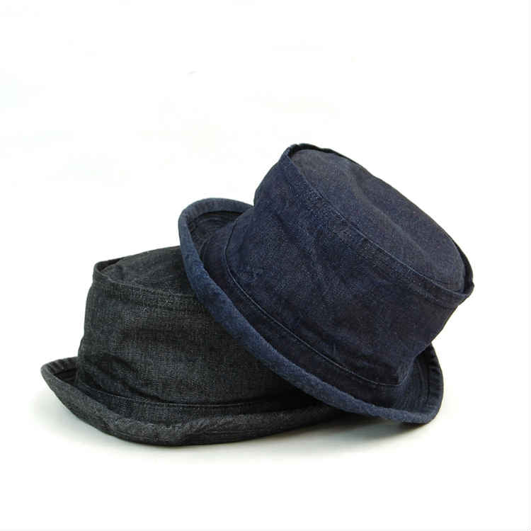 SC02466 / SUGARCANE 10oz. Denim Porkpie Hat
