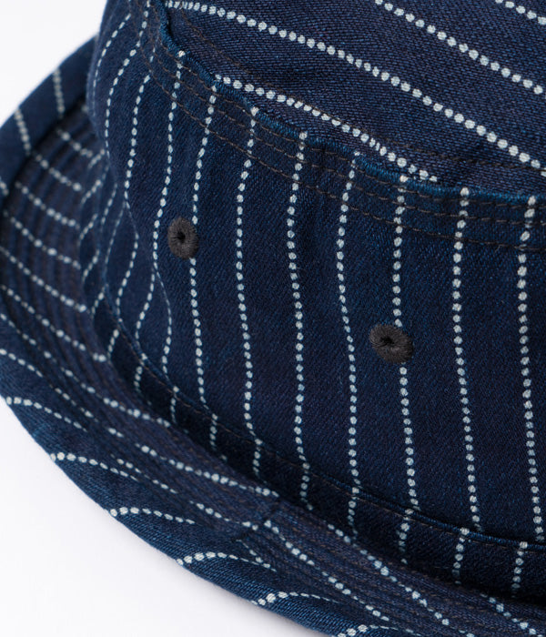SC02467 / SUGARCANE WABASH STRIPE PORKPIE HAT
