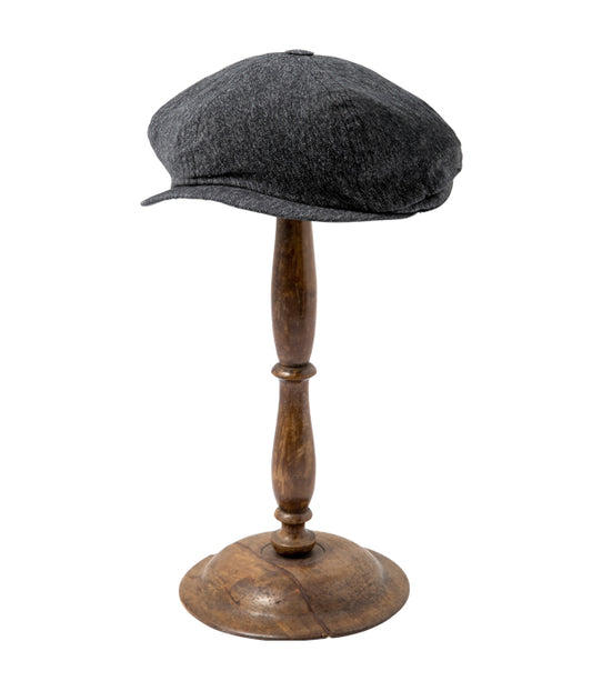 SC02625 / SUGARCANE 9oz. BLACK COVERT APPLEJACK CAP