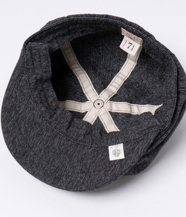SC02625 / SUGARCANE 9oz. BLACK COVERT APPLEJACK CAP