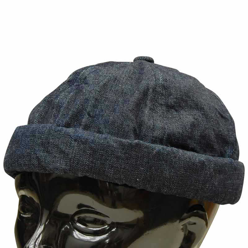 SC02657 / SUGAR CANE 10oz. DENIM FISHERMAN CAP