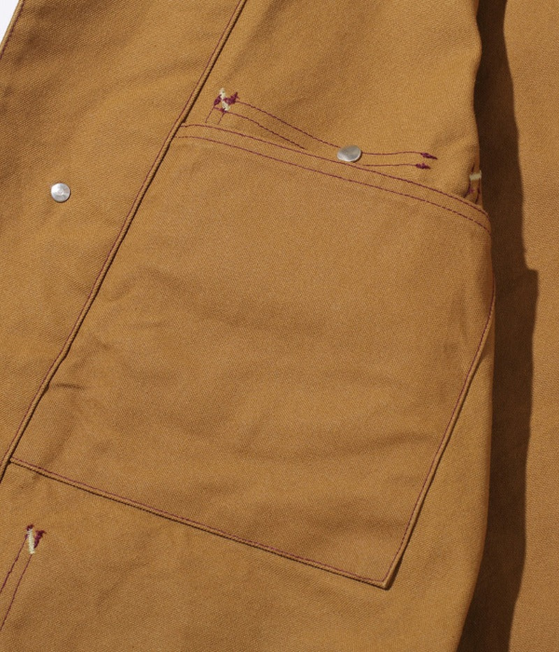 SC14374 / SUGARCANE 13oz. Brown Duck Work Coat