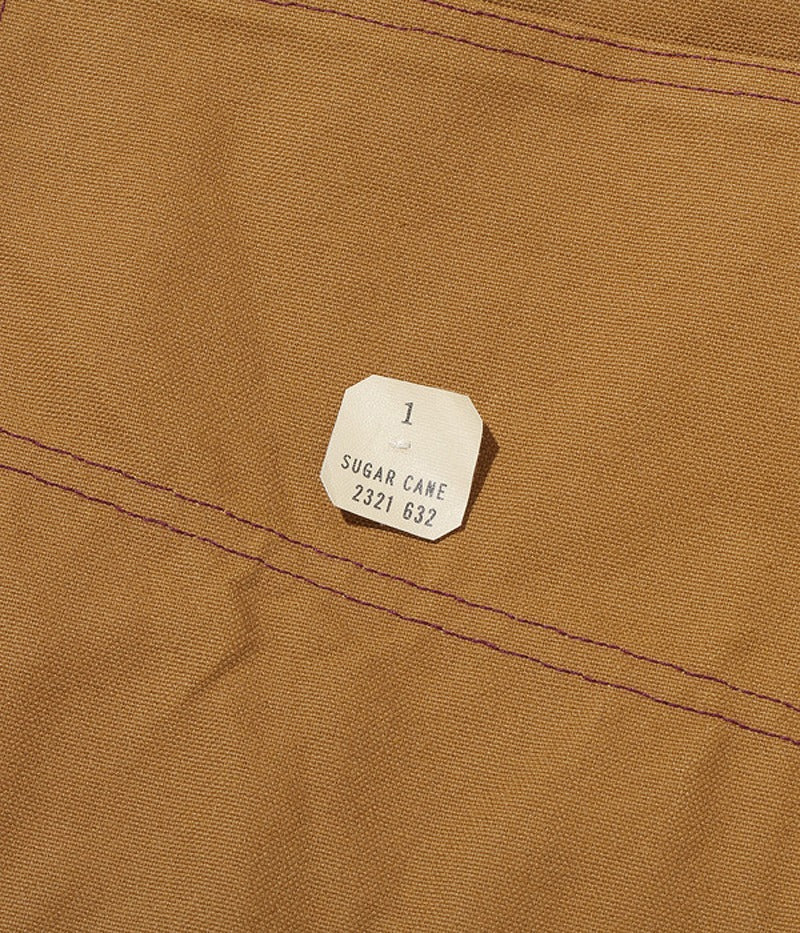 SC14374 / SUGARCANE 13oz. Brown Duck Work Coat