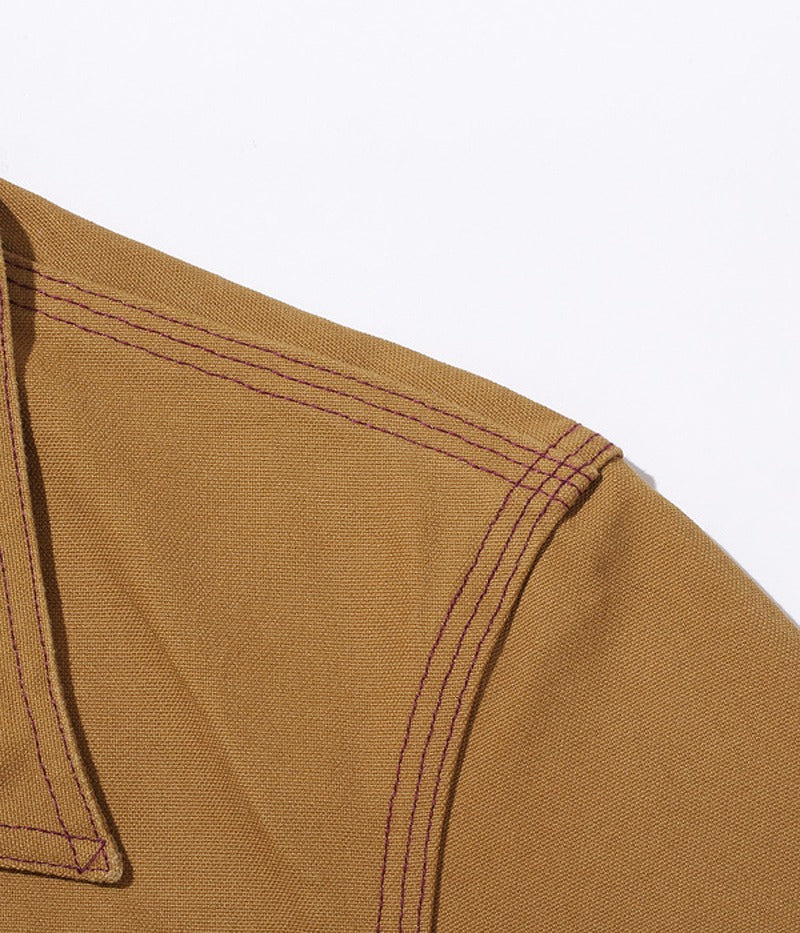 SC14374 / SUGARCANE 13oz. Brown Duck Work Coat
