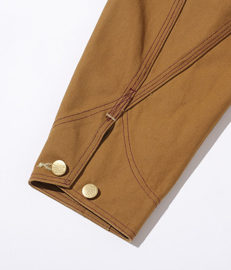 SC14374 / SUGARCANE 13oz. Brown Duck Work Coat
