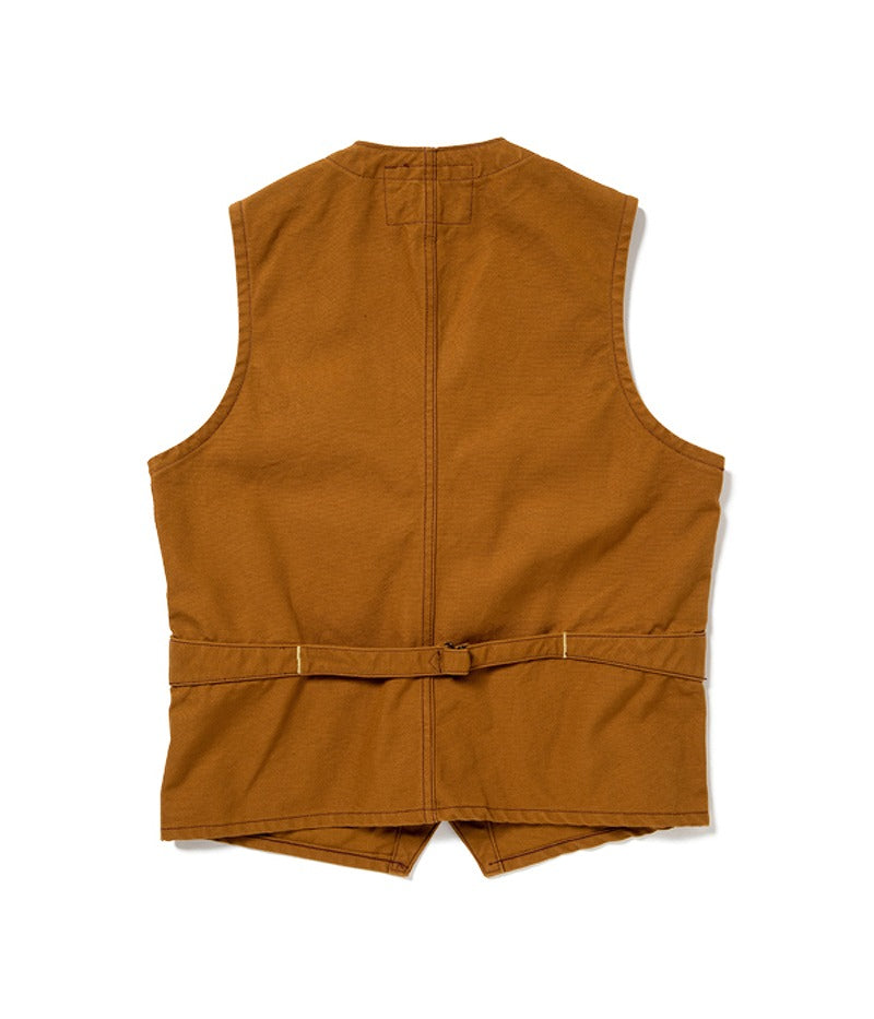 SC14375 / SUGARCANE 13oz. Brown Duck Work Vest