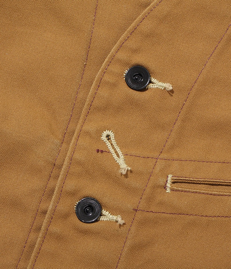 SC14375 / SUGARCANE 13oz. Brown Duck Work Vest