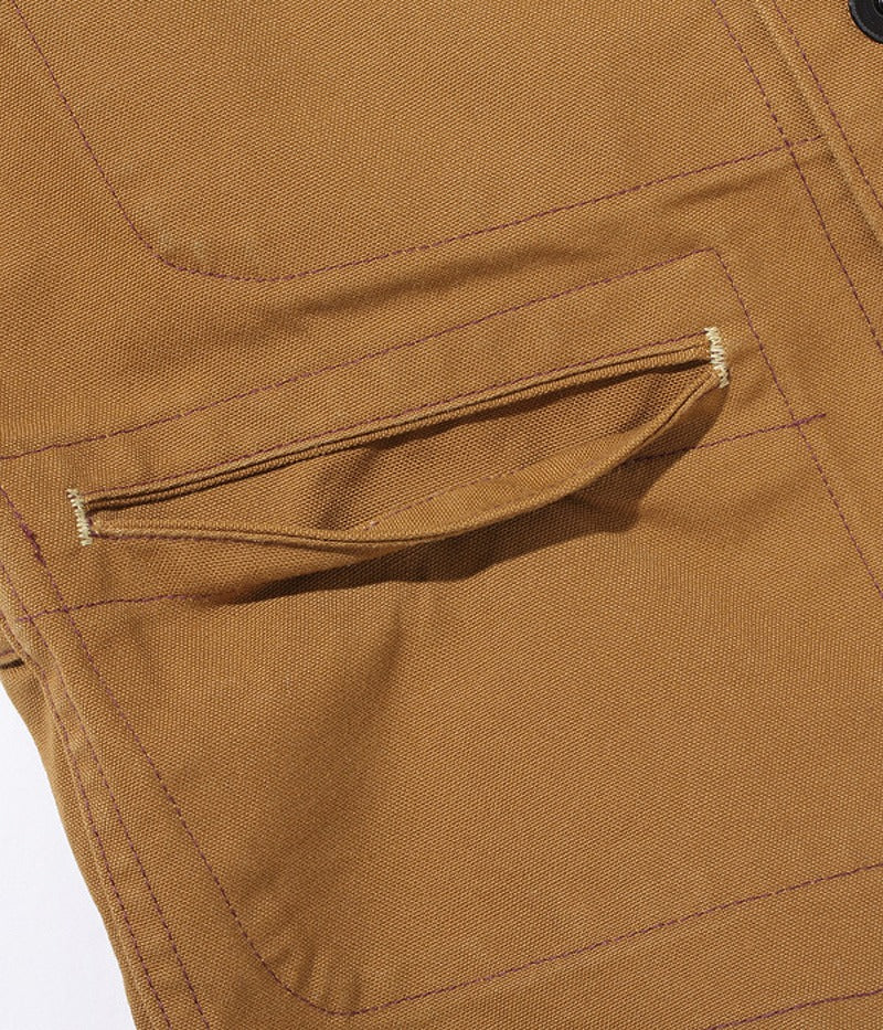 SC14375 / SUGARCANE 13oz. Brown Duck Work Vest