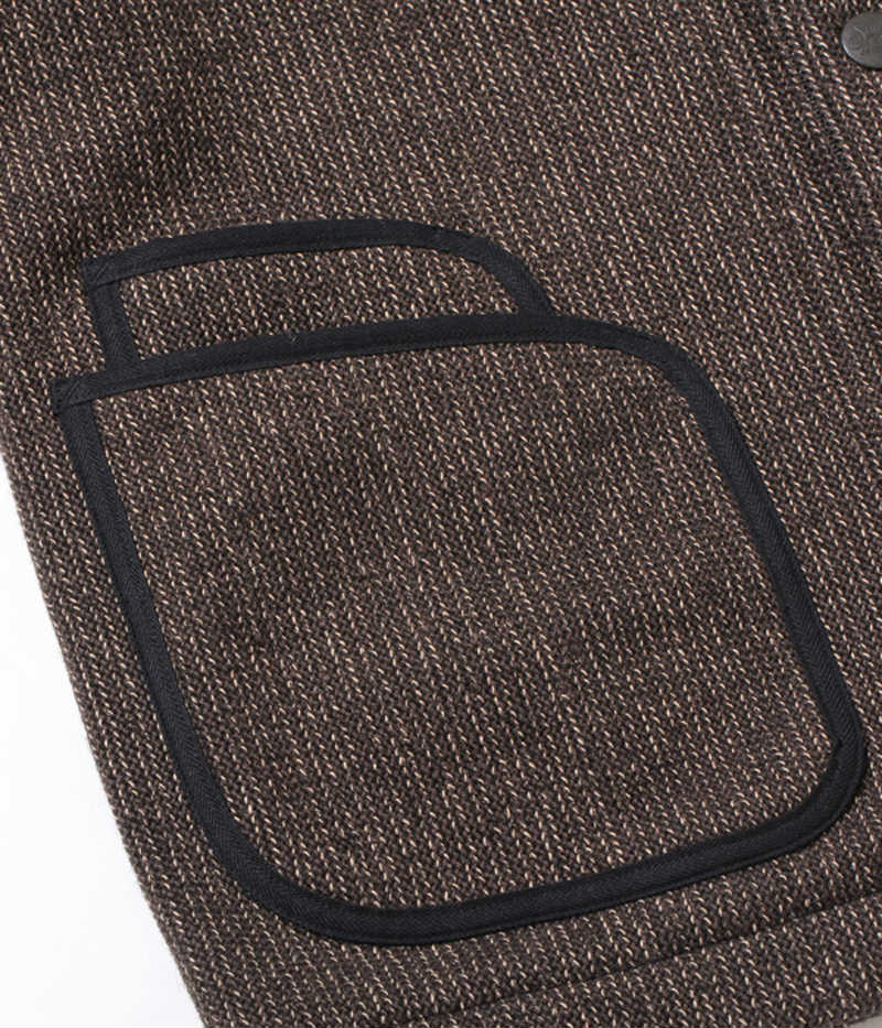 SC14997 / SUGARCANE Beach Cloth Shawl Collar Jacket