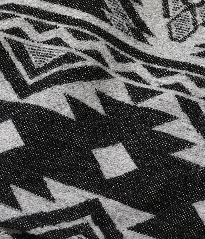 SC15223 / SUGAR CANE Native American Wool Blanket Jacket