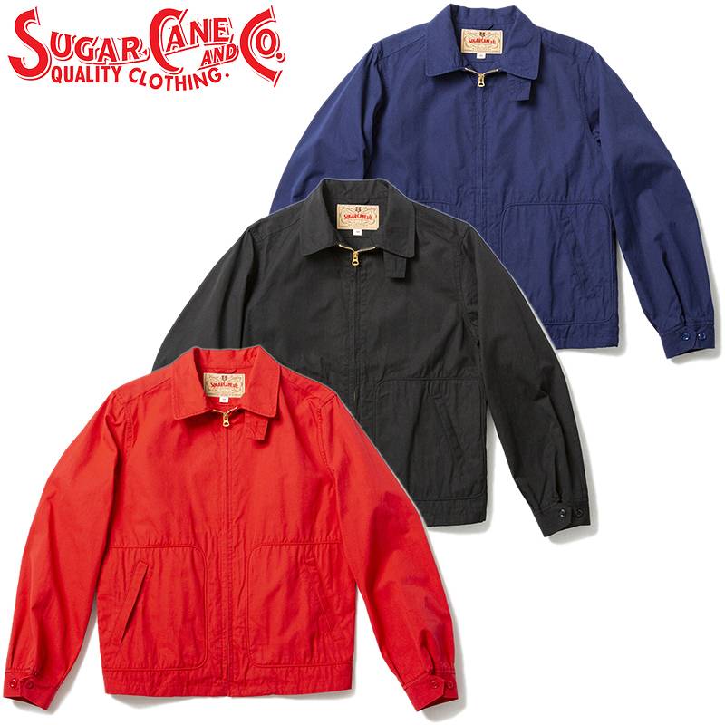 SC15293 / SUGAR CANE Cotton Sports Jacket