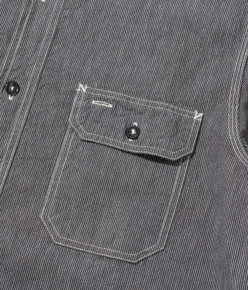 SC25511 / SUGARCANE JEAN CORD WORK SHIRT (LONG SLEEVE)