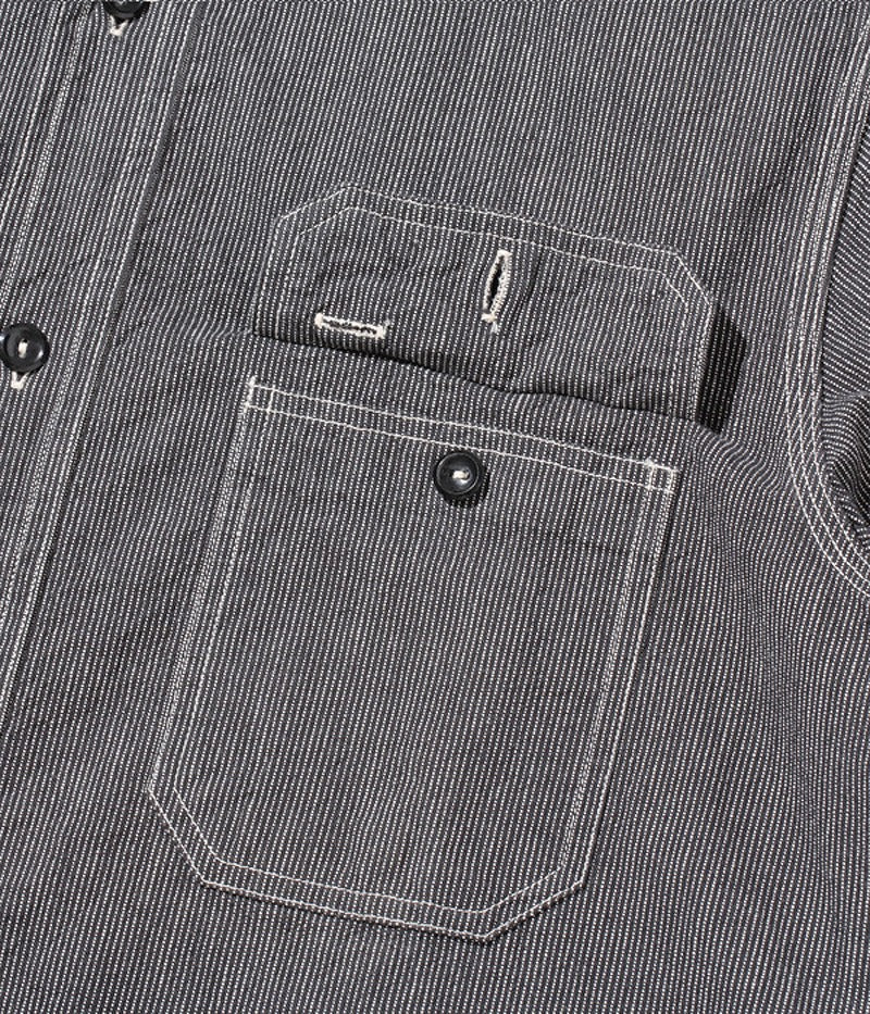 SC25511 / SUGARCANE JEAN CORD WORK SHIRT (LONG SLEEVE)