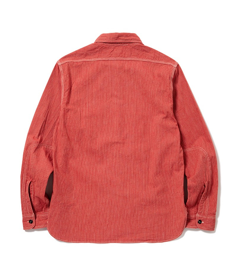SC25511 / SUGARCANE JEAN CORD WORK SHIRT (LONG SLEEVE)