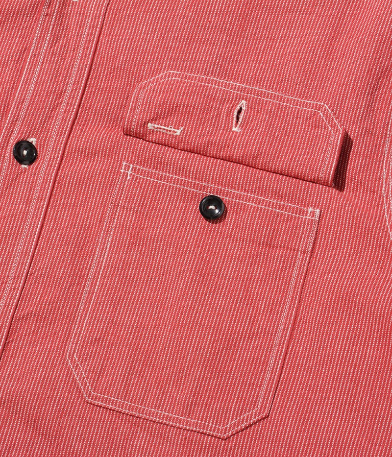 SC25511 / SUGARCANE JEAN CORD WORK SHIRT (LONG SLEEVE)