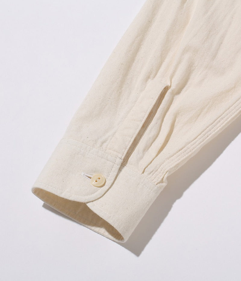 SC27851 / SUGARCANE WHITE CHAMBRAY WORK SHIRT (LONG SLEEVE)