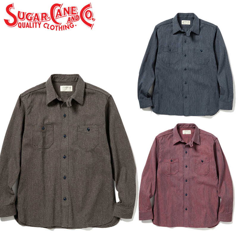 SC28283 / SUGAR CANE Fiction Romance 6.5oz. Cotton Beach Cloth Work Shirt