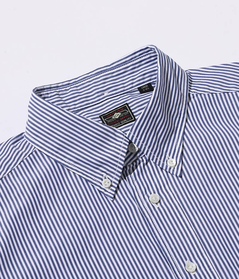 SC29067 / 100/2 Cotton Stripe Button Down Shirt