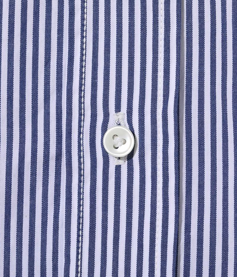 SC29067 / 100/2 Cotton Stripe Button Down Shirt