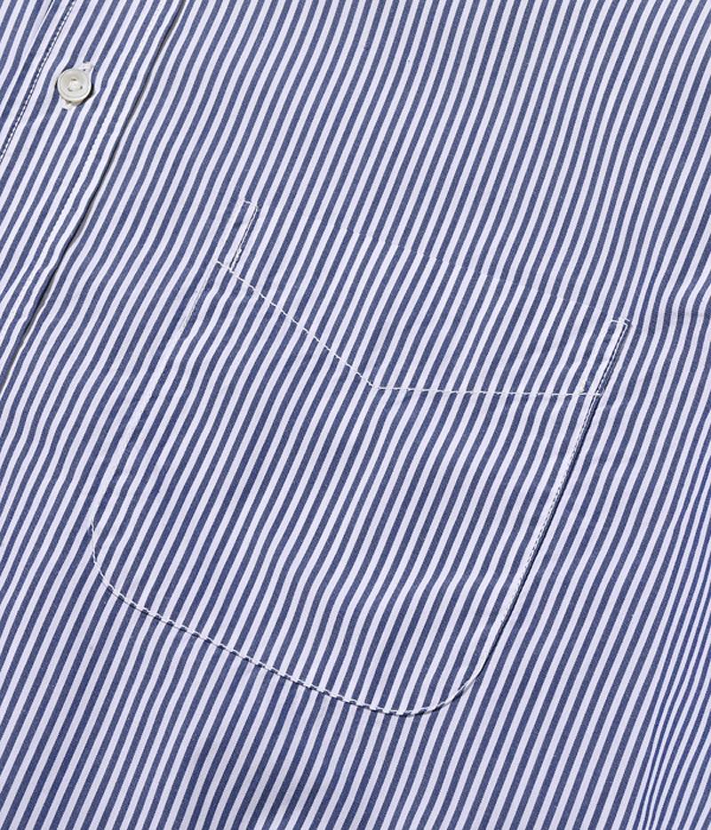 SC29067 / 100/2 Cotton Stripe Button Down Shirt