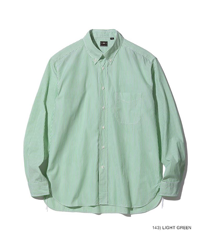 SC29067 / 100/2 Cotton Stripe Button Down Shirt